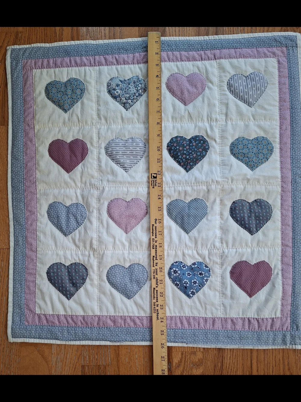 Handmade COTTAGE CORE Heart wall Hanging